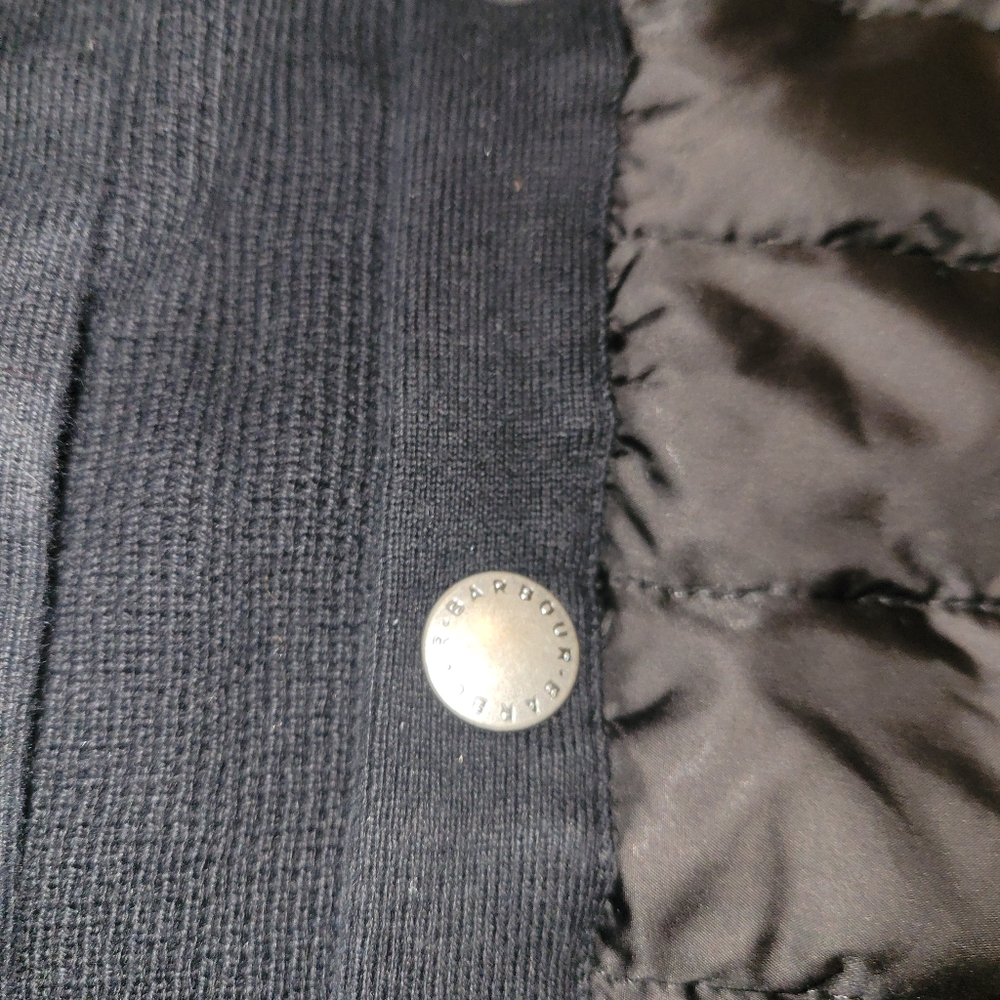 Cute Barbour puffy sweater vest - Picture 7 of 8